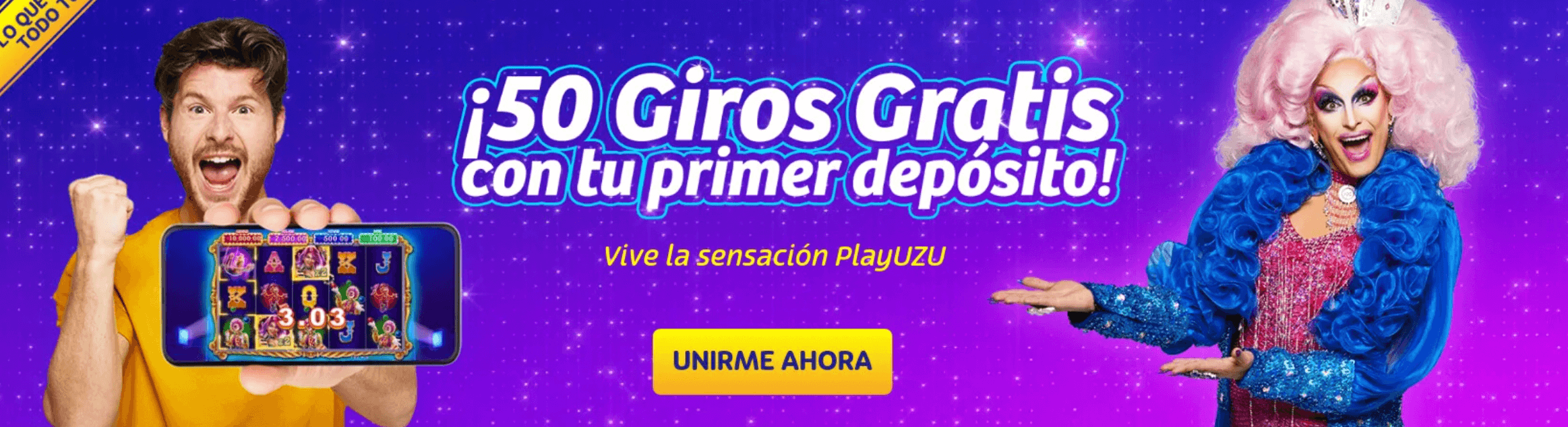 PlayUZU MX Bono de Bienvenida