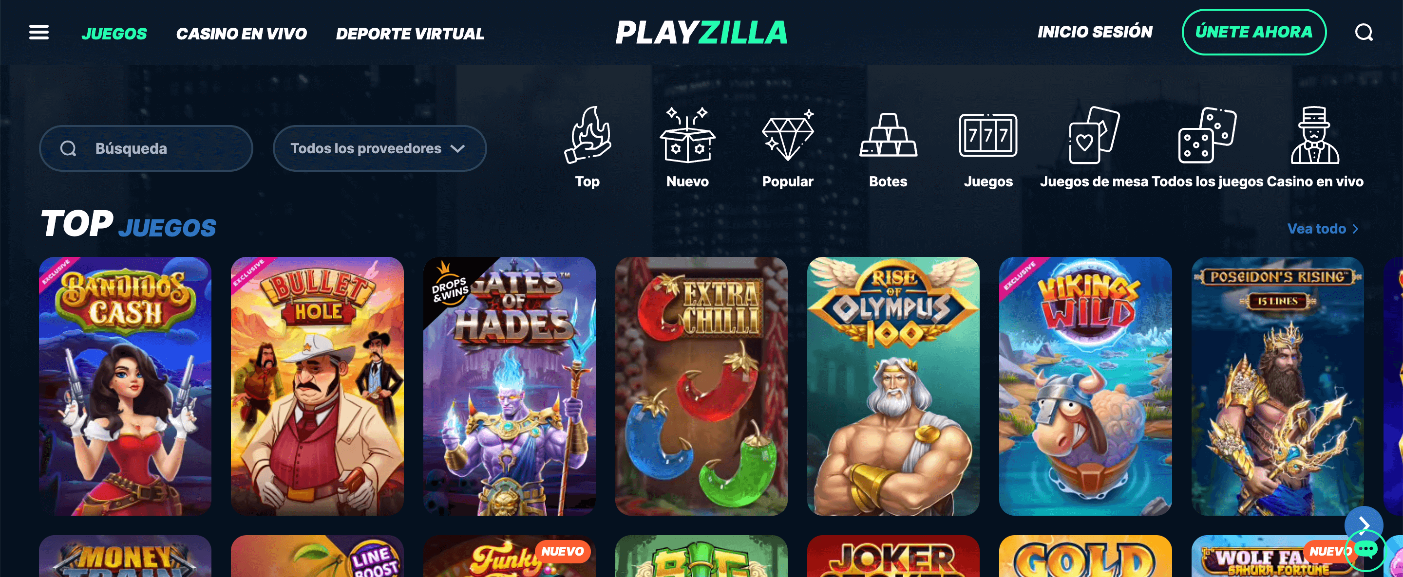 Playzilla MX Casino
