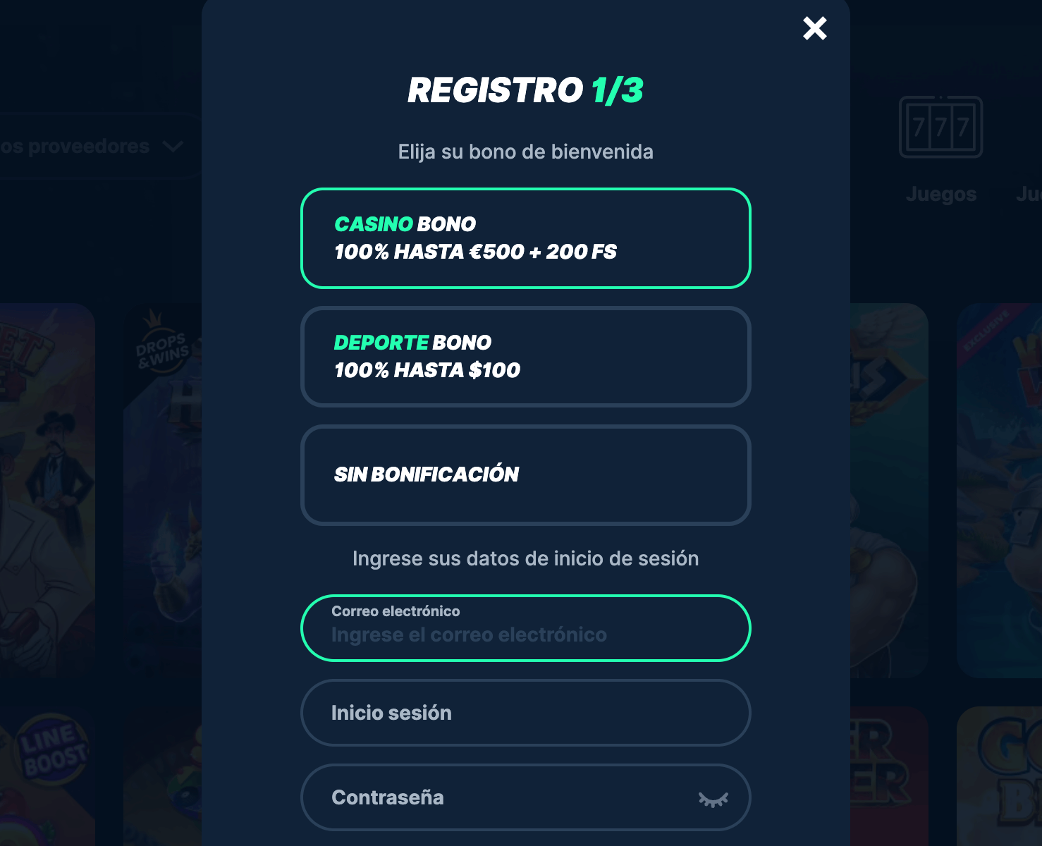 Playzilla MX Registrarse